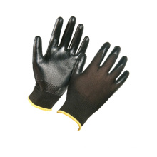 Nylon Shell Nitrile Smooth Coated Safety Work Gloves